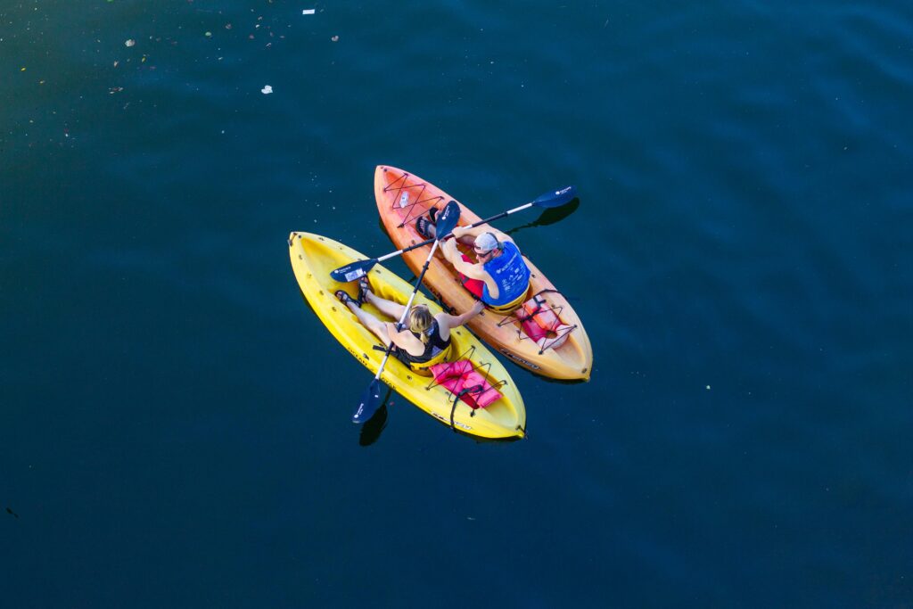 Kayaking in the Sea of Cortez